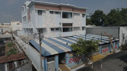 Our Warehouse -Grey Fabric Storage and inspection warehouse located in Surampatti